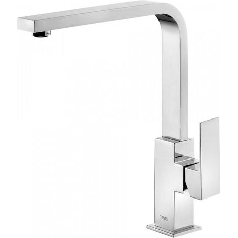 Mitigeur lavabo bec 35x15 mm Chromé CUADRO-TRES - TRES 106604