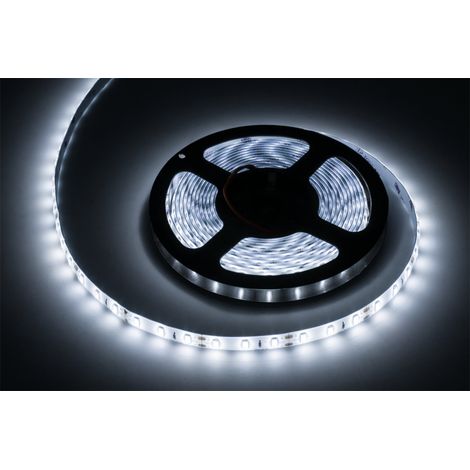 Bande LED 5 m blanc froid 5630SMD 12 V 6,6 W Rebel diode string