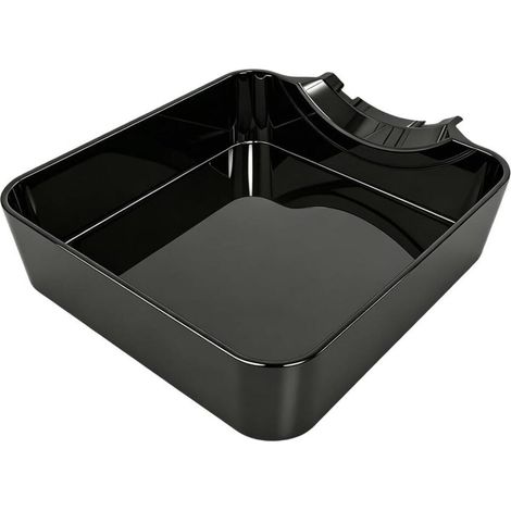 Bac de récupération universel pour lave-linge, étanche, avec entonnoir de récupération pour lave-linge et sous-sol (1/4)