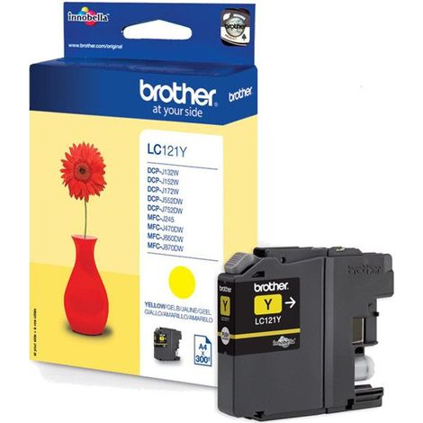 Cartucho Impresora Brother LC121YBP (1/5)
