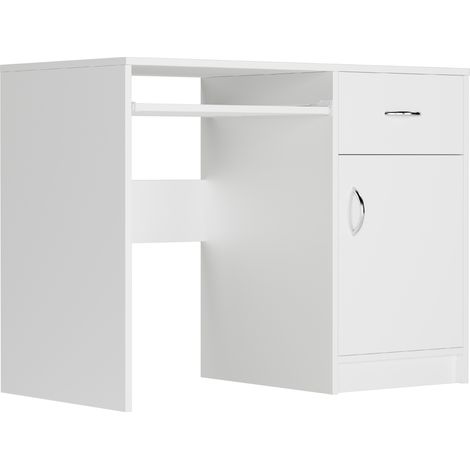 Kleiner Schulschreibtisch Weiß 100 x 50 cm Modern N9 (1/5)