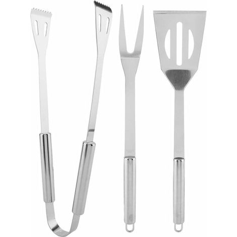 [NEVER USED] BBQ Tools Stainless Steel BBQ Utensil Set BBQ Fork Clips BBQ Accessories BBQ and Kitchen Forks (1/4)