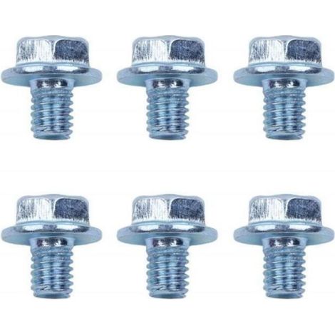 Boulon De Démarrage - Boulon De Fixation - Pour Moteur Honda GX160 GX200 168F - Tondeuse À Gazon Débroussailleuse - 6 Pièces (1/4)
