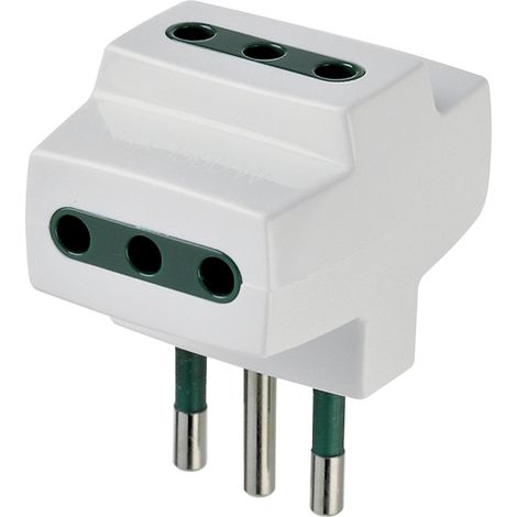 VIMAR - 00320.B Adattatore mult. S11+3P11 bianco