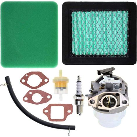 Filtre à air pour carburateur GCV160 (compatible avec les modèles GCV160A, GCV160LA, HRB216, HRS216, HRT216 et HRZ216) - Kit de filtre à air pour carburateur de tondeuse Honda