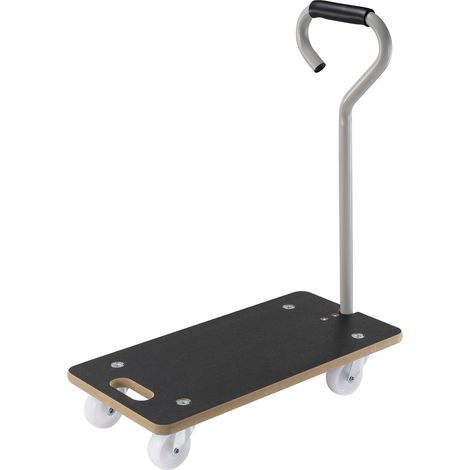TOOLCRAFT TO-9972441  Transportroller Spanplatte  Traglast (max.): 250 kg  Anzahl Lenkrollen 4