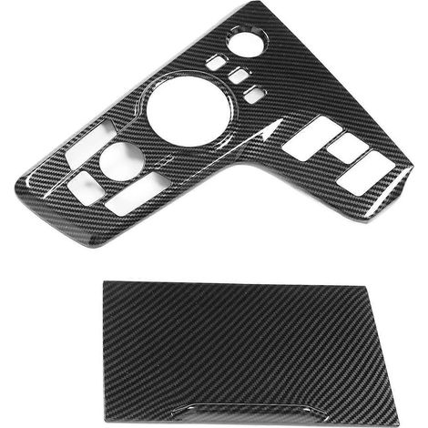 Getriebegehäuse-Zierblende Mittelkonsolenabdeckung in Carbonfaser-Optik, Ersatz für Kia Sportage NQ5 ab 2022 L