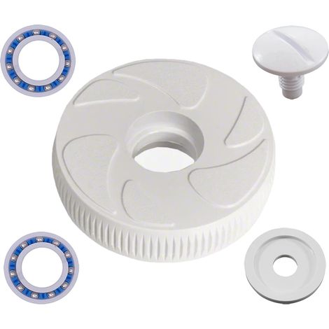 Kit de petite roue libre C16 pour robot nettoyeur de piscine – Assemblage incluant roulement à billes C60, vis de roue C55 et rondelle de roue C64 – Compatible Polaris 280 et 180