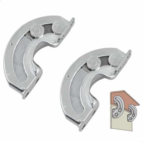 90°-Scharnier mit Soft-Close-Funktion für Schranktüren, Holzkisten, inklusive Schrauben – 10er-Packung