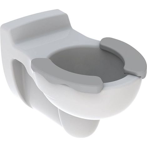 WC à fond creux Geberit Kind m 2-teiligen Sitzfl gris we