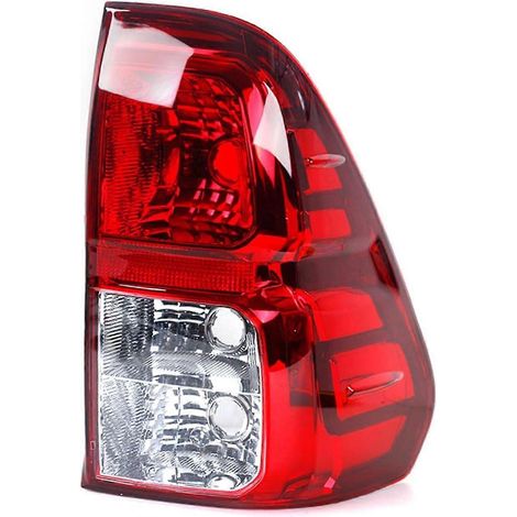Passend für Toyota Hilux Revo Pickup Truck 2015-2018, Rücklicht, Bremslicht, Rückleuchte, Rücklicht (ohne Glühbirne) (Farbe: 1 Stück rechts)