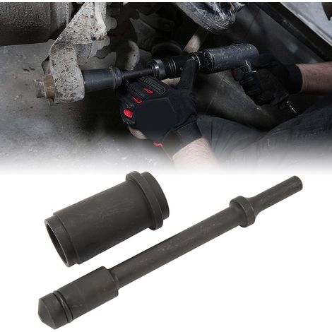 Kurzer Schraubendreher für Ankerbuchsen zum Aus- und Einbau von pneumatischen Steckverbindungsaktuatoren, 1-3/8" Ankerbuchsen, 7" Ankerbolzen, geeignet für LKWs und Anhänger, 29450. (1/5)