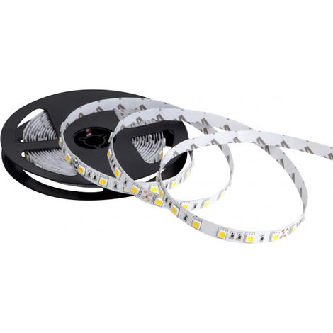 Rollo De Cinta Led 5m 72w 4200k 300 Led 24v Ip20 0.2x1x500 Discovery No Estanco