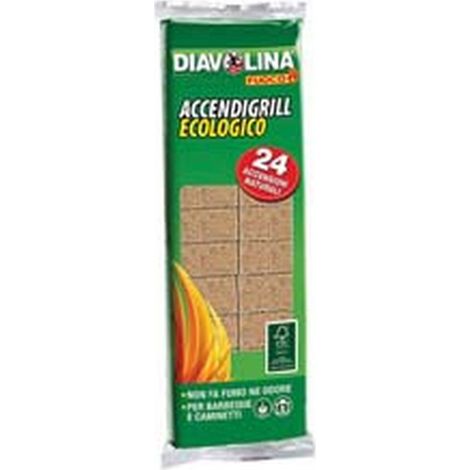24PZ DIAVOLINA ACCENDIFUOCO ECOLOGICA 24 PZ. - pz 24
