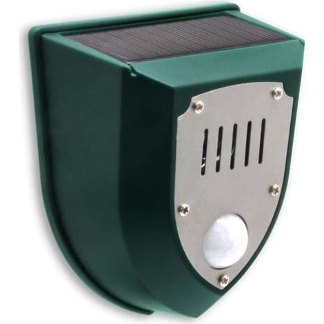 Alarme sonore et lumière solaire avec détecteur de mouvement 110 décibels Sirène dalarme 6 LED Flash Avertissement stroboscopique Système sécurité pour ferme Villa Vert (1/5)