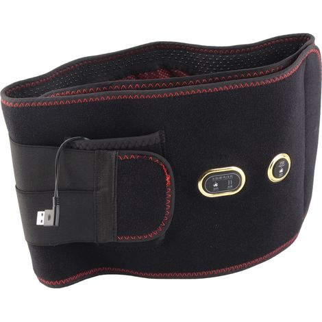 Ceinture chauffante à vibrations infrarouges lointaines pour soulager les douleurs lombaires (L) (1/5)