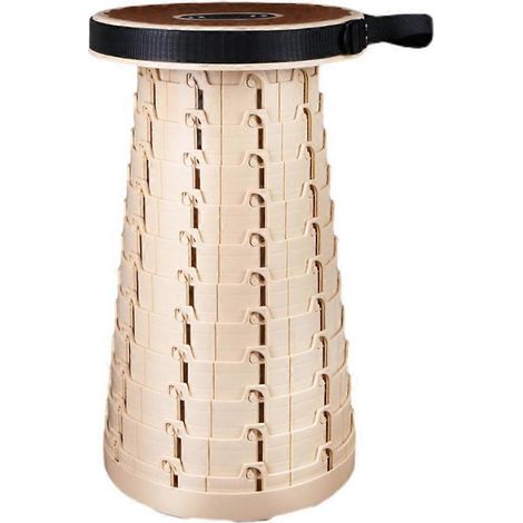 Klappbarer Outdoor-Hocker mit Weichkleber, faltbar und tragbar, ideal für Reisen, Camping und Angeln. (1/5)