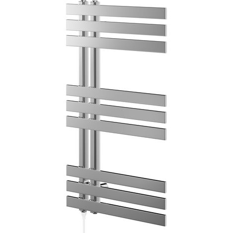 Wholesale Domestic Holden Chrome 800mm x 500mm Designer Electric Heated Towel Rail (1/5)