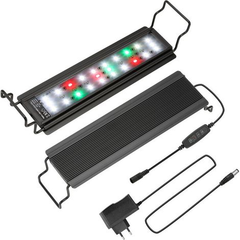 10-45W Aquarium LED avec minuterie décoration poissons d'eau salée RVB.10W.30-45cm