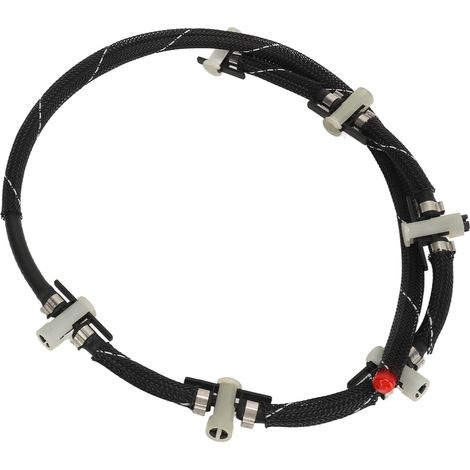 Manguera de retorno de inyector, manguera de rebose de retorno de inyector de combustible 13537799993, a prueba de fugas, compatible con E90, E91, E92, E93, 325d, 330d, 330xd, F07, F10, F11, 525d (1/5)
