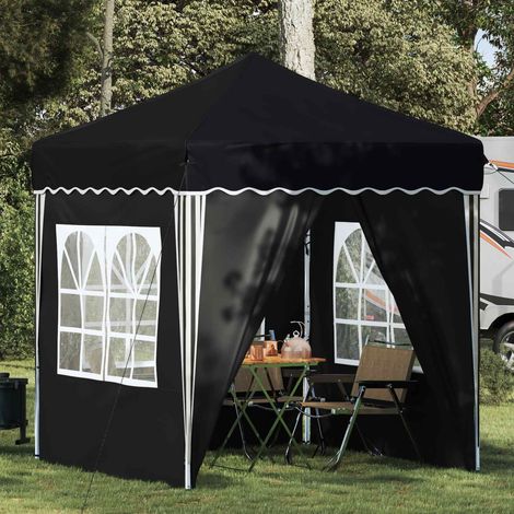 Pop-up Partyzelt Anthrazit 195 x 195 x 245 cm Oxford-Stoff