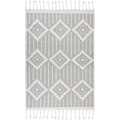 Outdoor Rug TABIAT Grey 160 x 230 cm (1/5)
