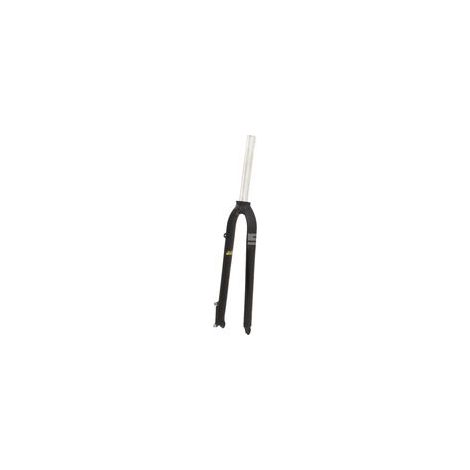 Fourche de suspension avant BOLAN en alliage d'aluminium pour VTT, roues de 26, 27,5 et 29 pouces, coloris noir et gris. (1/5)