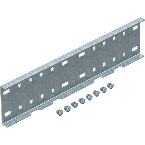 OBO Bettermann Giunto longitudinale per sistema a campata larga 110 110x500 Acciaio zincato a nastro, 6091164