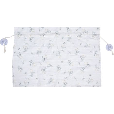 Rideau Occultant Voiture [Marque] Modèle 3 Fleurs Décoratif (1/4)