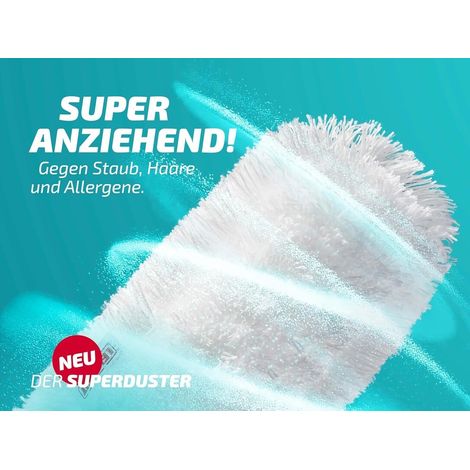 LEIFHEIT SUPERDUSTER Bezüge für Staubwedel Set 2 Stück
