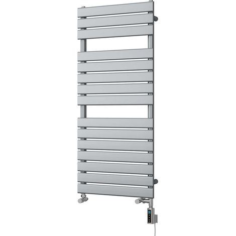 Typhoon - Silver Dual Fuel Towel Rail H1156mm x W500mm Thermostatic WIFI (1/3)