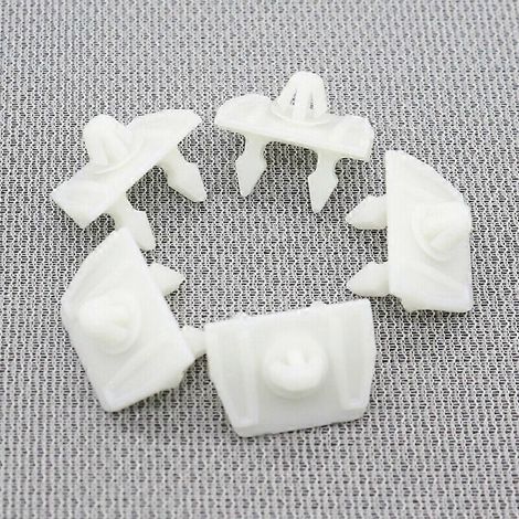 25 clips de fixation en nylon pour moulures de portes avant et arrière, référence 001-988-46-81, compatibles Mercedes-Benz (1/5)