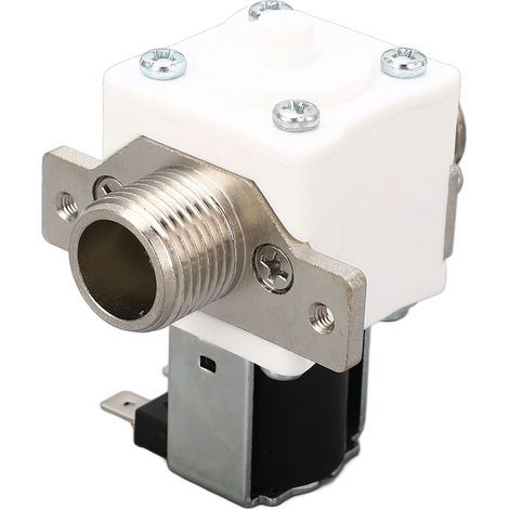 Électrovanne électrique, filetage 1/2 pouces, forte étanchéité, PC, entrée d'eau en laiton, DC24V
