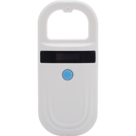 Lecteur de puces pour animaux compatible avec la lecture double fréquence FDX-B EMID, interface USB, blanc. (1/5)