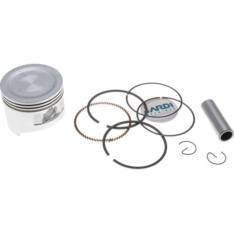 Jardiaffaires – Piston 68mm pour moteurs Honda GX160, GXV160 et 163cc – Remplacement direct – Jeu de segments inclus – Installation sans modification