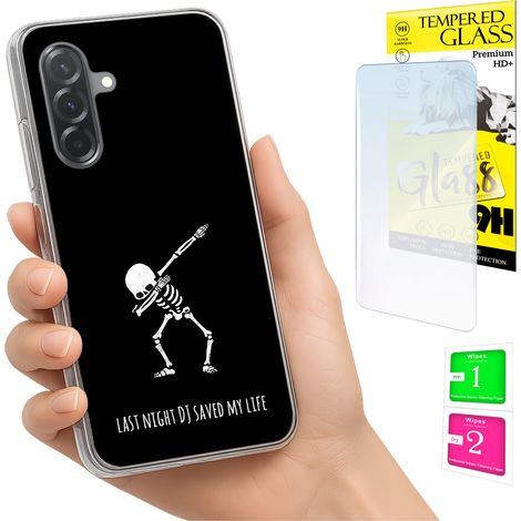 Custodia per Samsung Galaxy A36 / A56, cover fotografica, cover posteriore + vetro 9H (1/5)