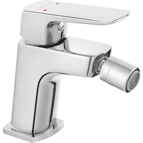 Rubinetto bidet Vitto VL, con arresto automatico. Realizzato in plastica e cromo. (1/4)