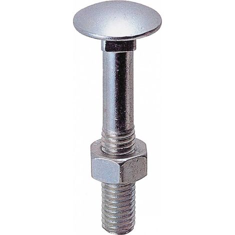 BULLONI ZINCATI A LEGNO TTQST UNI-5732 8X 20. Prezzo per 1 pezzo.