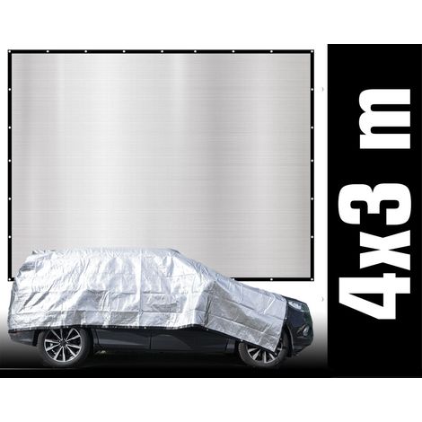 99% Sombra 3x4m Tela Reflectante Funda de Coche para Exterior Vela para Camping (1/5)