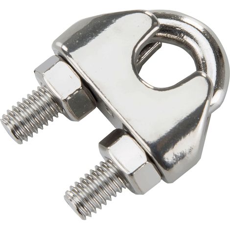 SUJETACABLES TIPO ALEMÃN INOX M-5 3/16 (1/2)