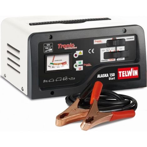 CARICABATTERIE ALASKA 150 START 15A 12V TELWIN (1/2)