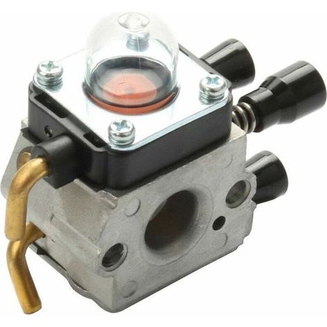Kit Carburateur - Compatible Zama C1Q-S66 C1Q-S71 C1Q-S97 C1Q-S143 C1Q-S153 C1Q-S186 C1Q-S186A C1Q-S186B - Pour Débroussailleuses Stihl FS38 FS45 FS46 FS55 FS55R - 1 Pièce (1/4)