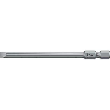 Embout pour vis à tête fendue 5.5 mm Wera 05059488001 Acier à outils extra-rigide, allié Forme (embouts): F 6.3 1 pc(s) C92987 (1/2)