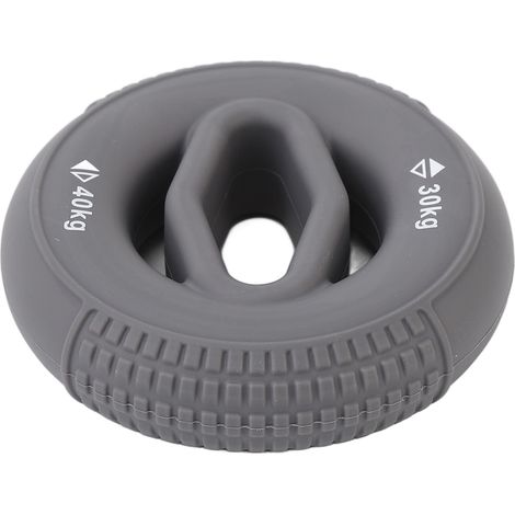Anneau de renforcement de la préhension en silicone pour mains, poignets et doigts, appareil d'entraînement pour soulager la pression lors d'activités sportives. Exercice creux. (1/5)