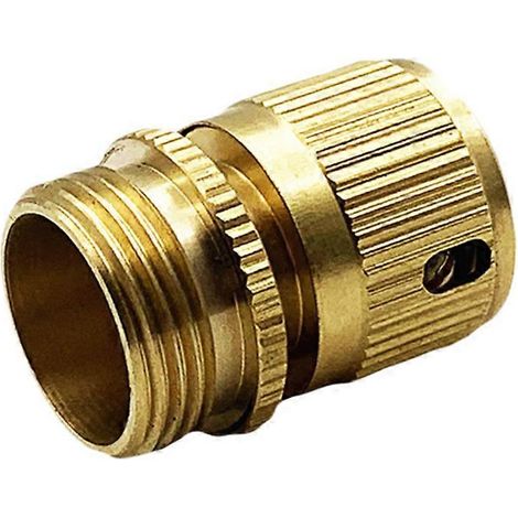 Raccord rapide en cuivre pour tuyau d'arrosage, filetage extérieur, pour utilisation (1/5)
