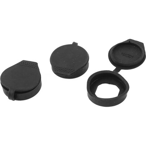 sourcingmap® 3PCS Gummi-Cam Lock Staub Wasserdicht, Noir de (1/2)