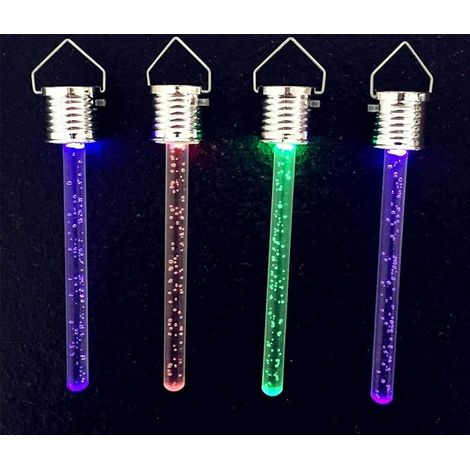 Lot de 4 Lanternes Suspendues LED RVB 7 Couleurs – Décoration Jardin Arbre Extérieur (1/5)
