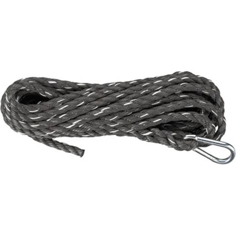 Fune in polipropilene ritorto (Ø x L) 14 mm x 10 m dörner + helmer 190324 Nero