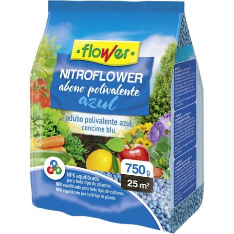 Nitroflower abono polivalente azul 750g