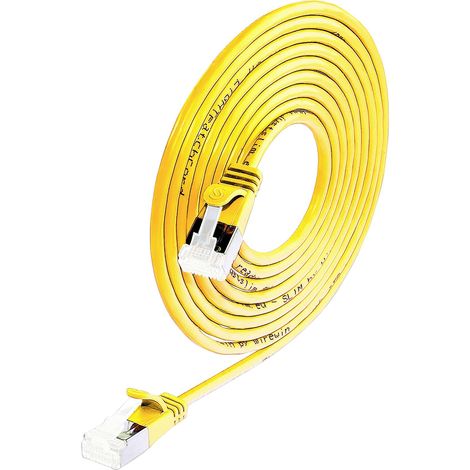 Wirewin 9120046981253 RJ45 Câble réseau, câble patch CAT 6a S/STP 2.00 m jaune 1 pc(s) Y103092 (1/5)